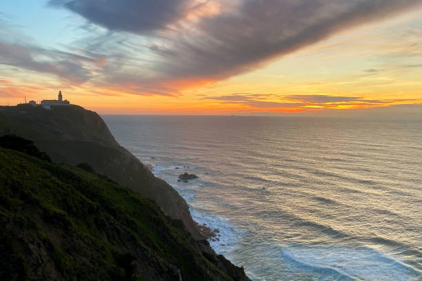 istock Sunset at Cabo da Roca, Portugal 1870467665