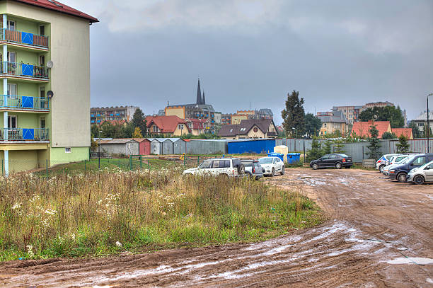 istock Eastern European Town 187047393
