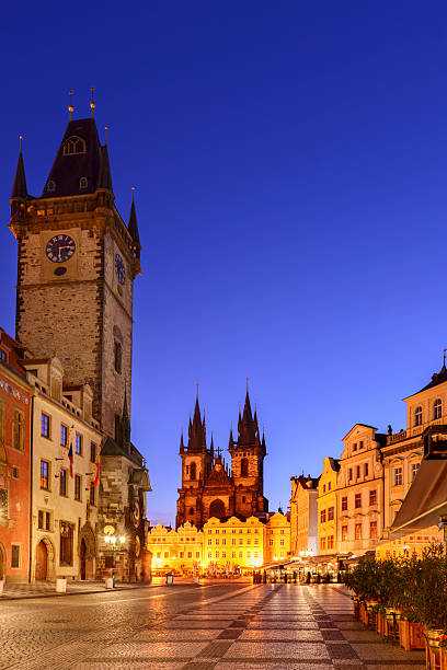 istock Prague Old Town Square in the Czech Republic 187047780