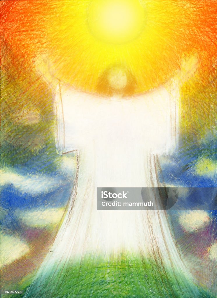 Résurrection - Illustration de Jésus-Christ libre de droits
