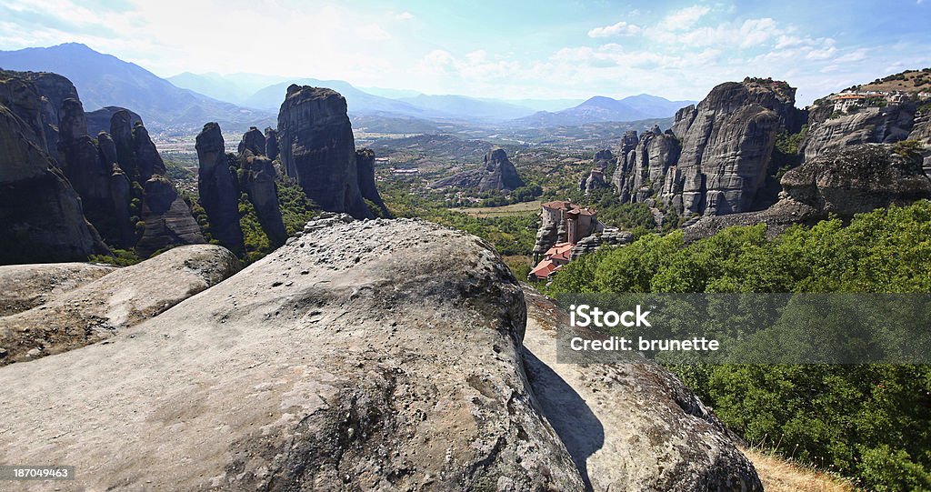 Meteora - Foto de stock de Afloramento royalty-free