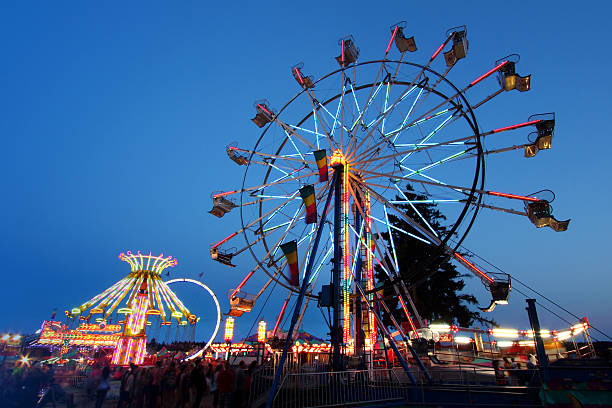 Amusement Park stock photo