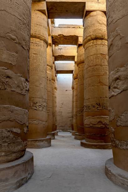 istock Columns of Karnak Temple in Exypt 1870500230