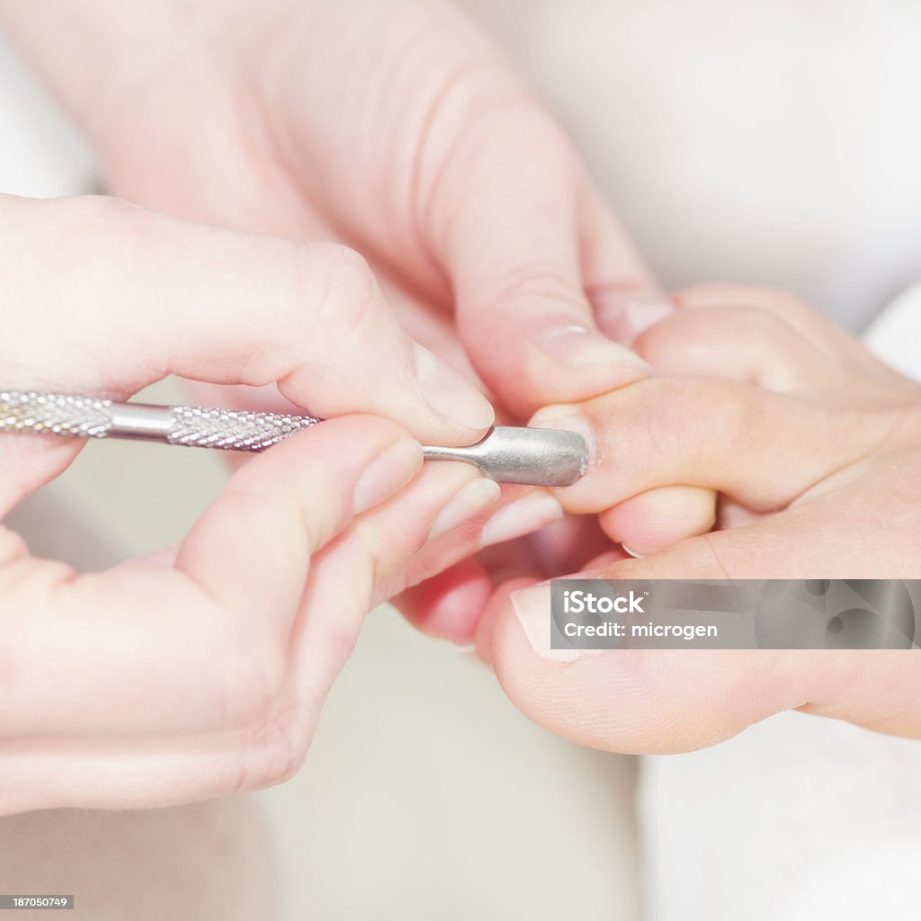 Tratamento de Pedicure - Foto de stock de Adulto royalty-free