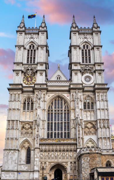 istock Westminster Abbey at sunset, London, UK 1870508520