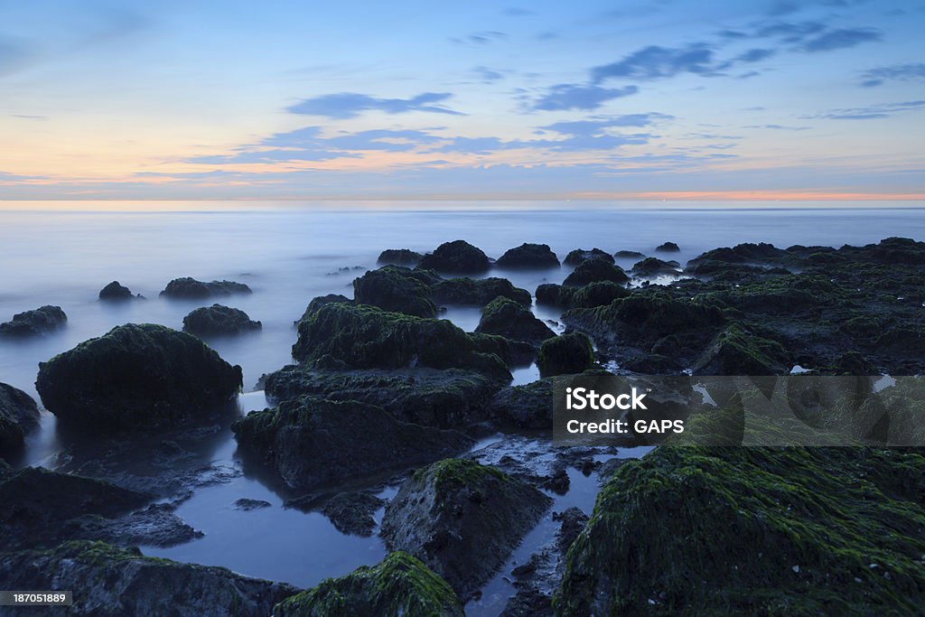 moody paisaje marino - Foto de stock de Aire libre libre de derechos