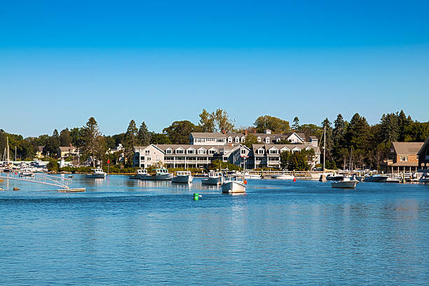 Marina in Kennebunkport, Maine.