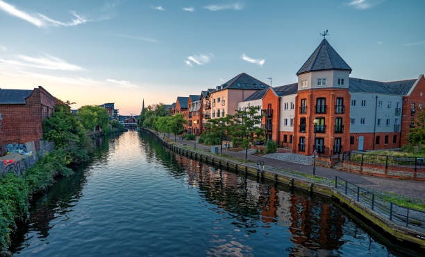 istock Early evening light on Wensum River, Norwich UK 1870532703