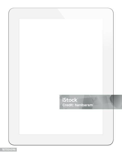 Biały Tablet Pc - zdjęcia stockowe i więcej obrazów Bez ludzi - Bez ludzi, Białe tło, Biały