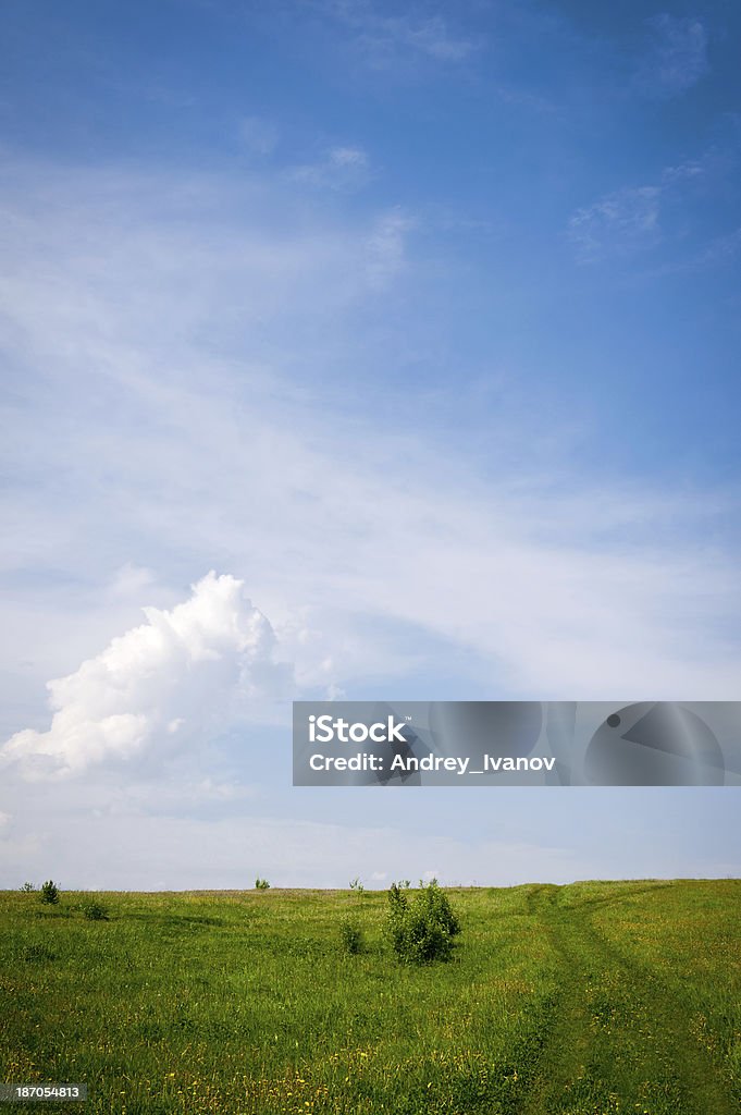 Verde & azul - Foto de stock de Agricultura royalty-free