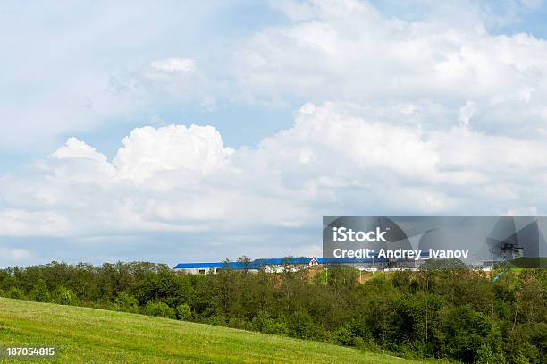 Foto de Paisagem e mais fotos de stock de Agricultura - Agricultura, Amarelo, Azul