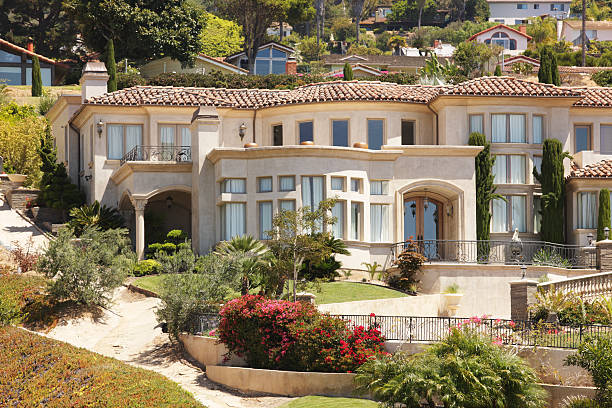 istock Villa Mansion Home Mediterranean Architecture 187054938