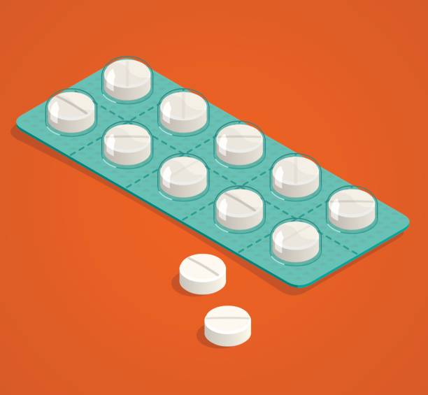 pigułki - capsule pill vitamin pill herbal medicine stock illustrations