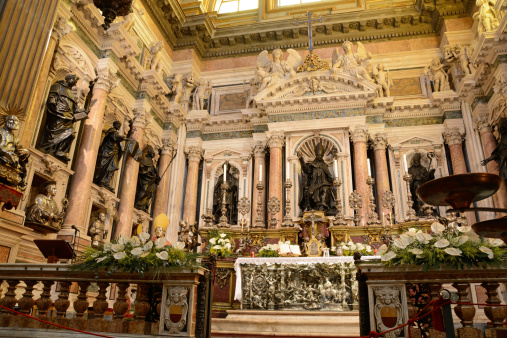 Baroque Chapel of the Treasure of San Gennaro in Naples Cathedral, XVI c.