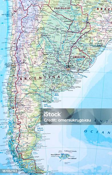 Аргентина — стоковые фотографии и другие картинки Аргентина - Аргентина, Карта, Рельефная карта
