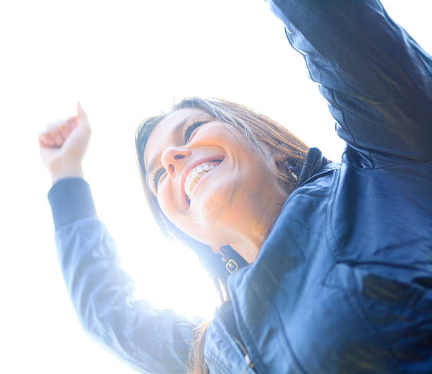 istock Woman Portrait - Win Smile 187057955