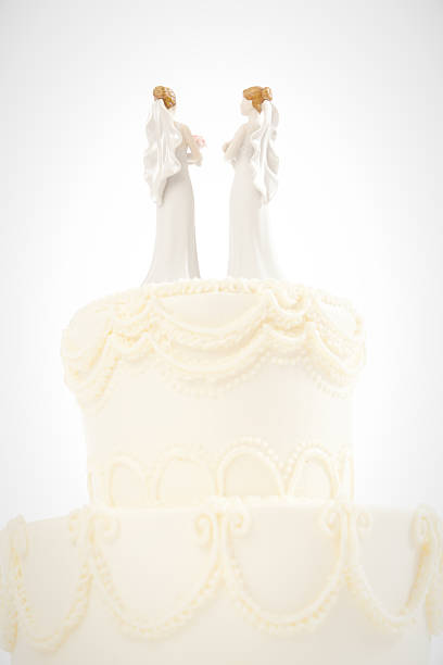 istock Lesbian Same Sex Marriage Wedding Cake Topper Figurines Vertical 187058301