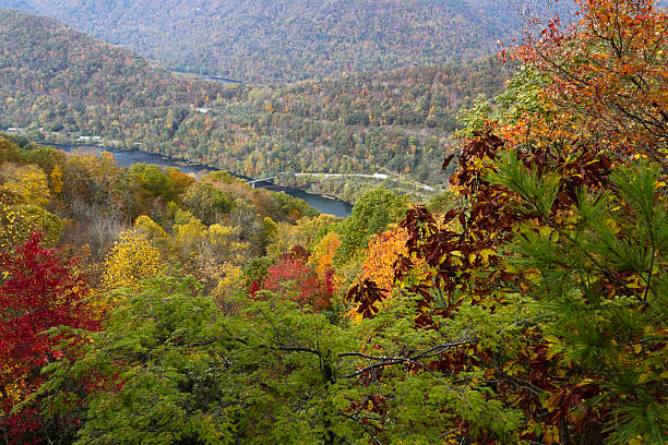 istock Mountain and Valley Autumn Colors 187058579