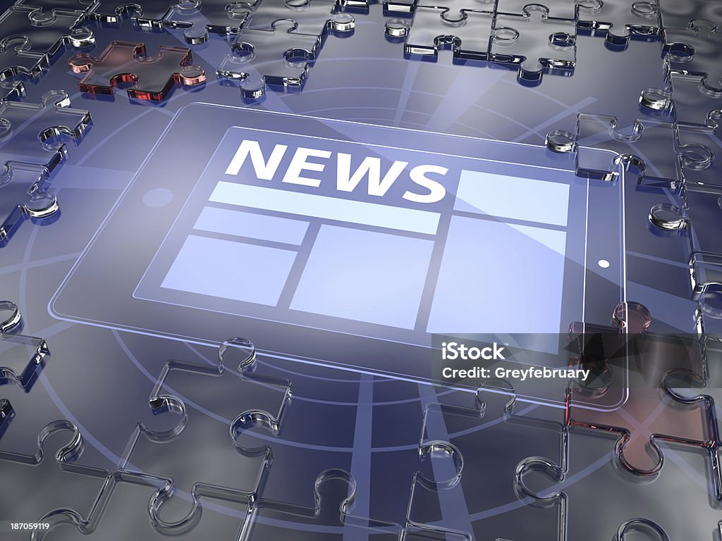 New Data 3D illustration. Announcement Message Stock Photo