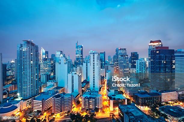 Ciudad De Makati Foto de stock y más banco de imágenes de Filipinas - Filipinas, Manila - Filipinas, Panorama urbano