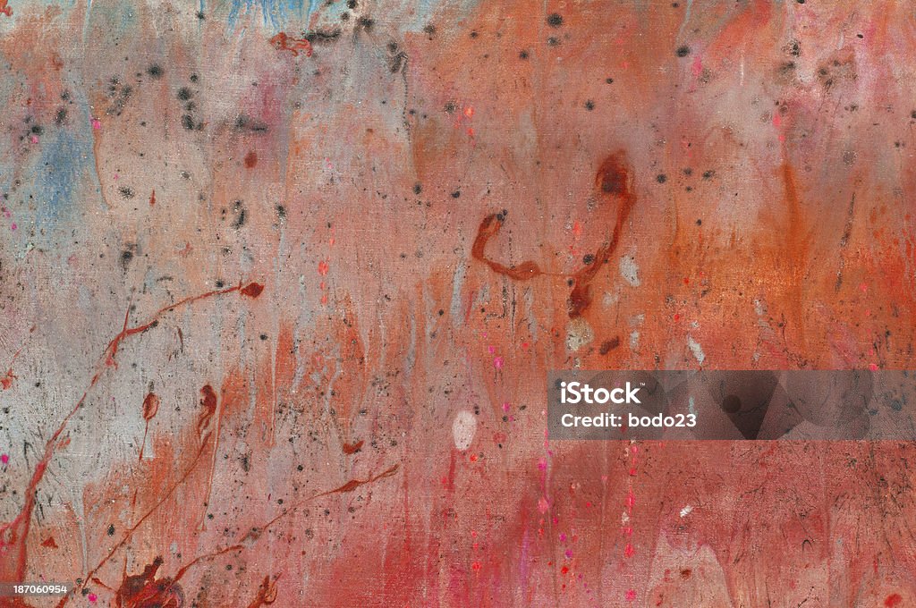Red Abstract Background the detail of painting on canvas painted by Wojtek Gorski Abstract Stock Photo