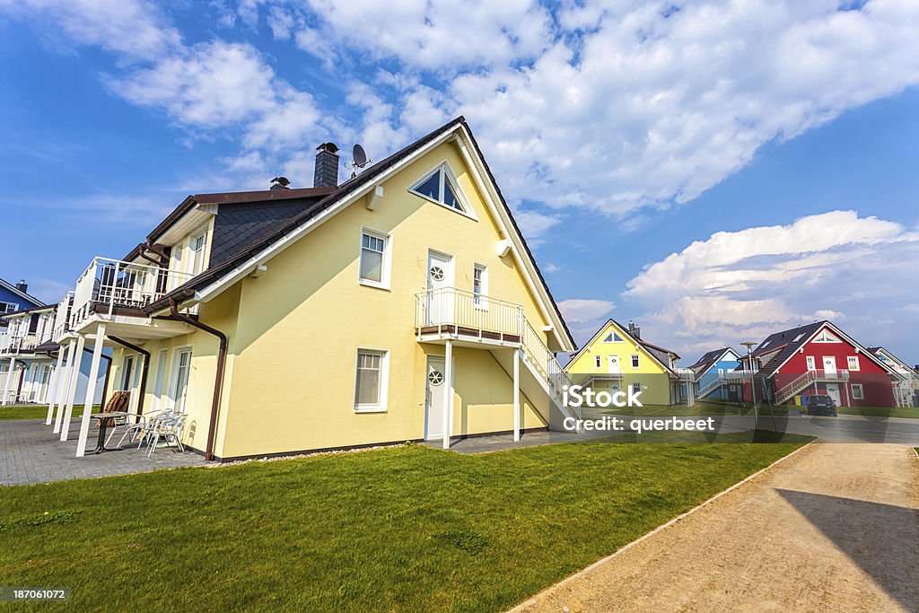 Neue Familie Häuser - Lizenzfrei Einfamilienhaus Stock-Foto