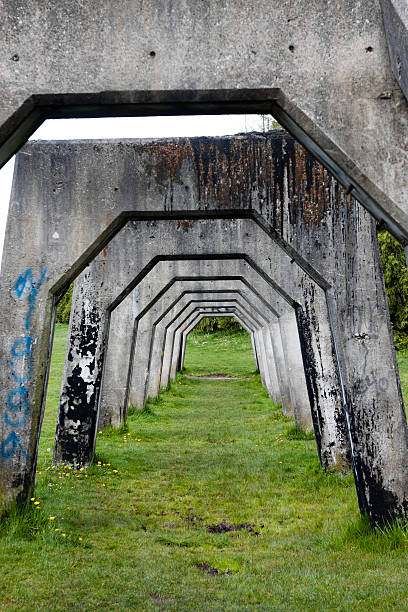 Concrete Supports at Gasworks Park