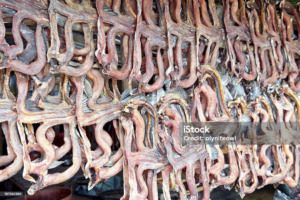 Pescado seco salado - Foto de stock de Aire libre libre de derechos