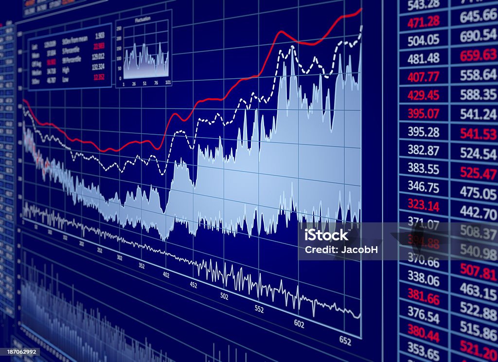 Generic Stock Generic Chart Stock Photo - Download Image Now - Abstract, Analyzing ...