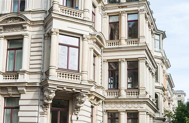istock apartment home - facade in leipzig germany 187063190