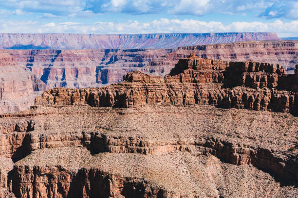 Grand Canyon west in Arizona with a blue sky on the background