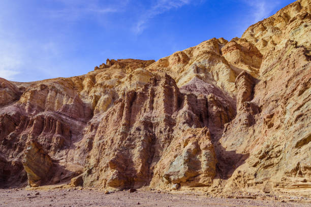 istock Rock in the canyon with a blue sky on the background 1870637614