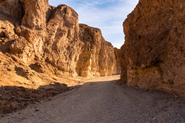 istock Sunset in the canyon with a blue sky on the background 1870639249