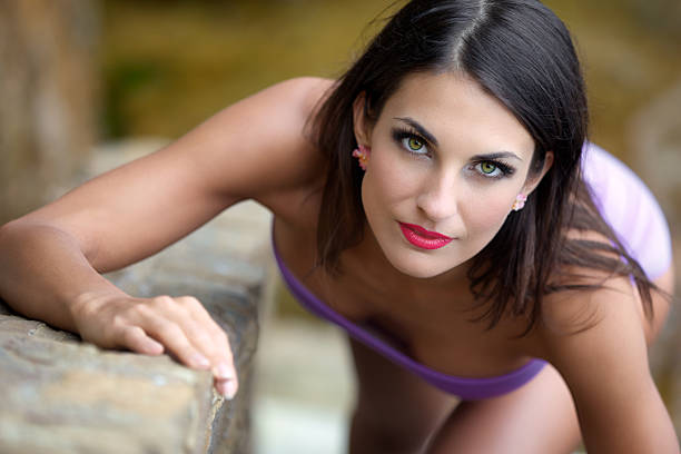 istock Young Beautiful Woman 187063940