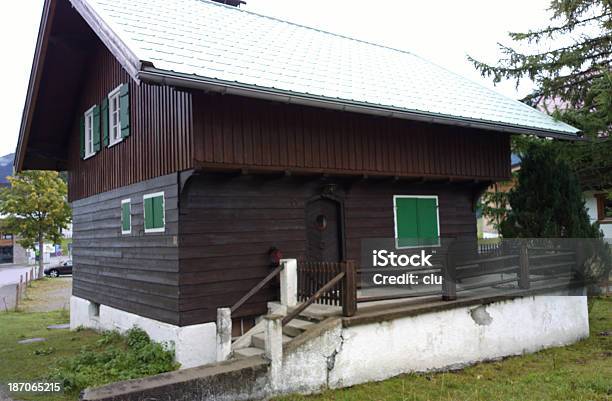 Block House Stock Photo - Download Image Now - Austria, Black Color, Block Shape