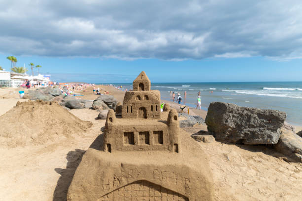 istock Famous lighthouse In Maspalomas, Gran Canaria. 1870656388