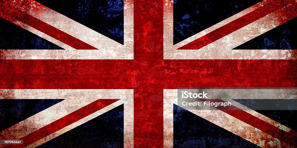 Wielka Brytania Flaga, Wielka Brytania - Zbiór zdjęć royalty-free (Bez ludzi)