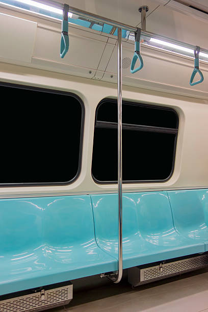 istock Interiors of a subway train 187065662