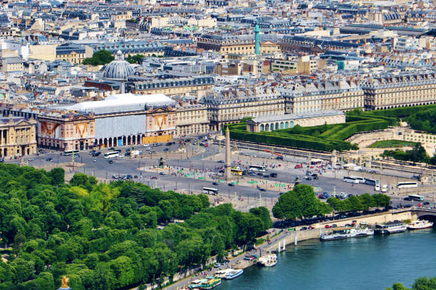 istock View of Paris Cityscape from Eiffel Tower 1870663904