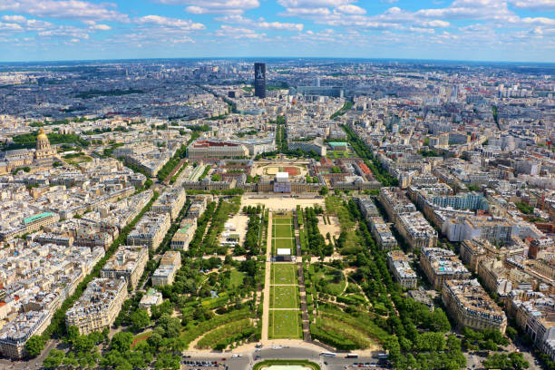 istock View of Paris Cityscape from Eiffel Tower 1870663905