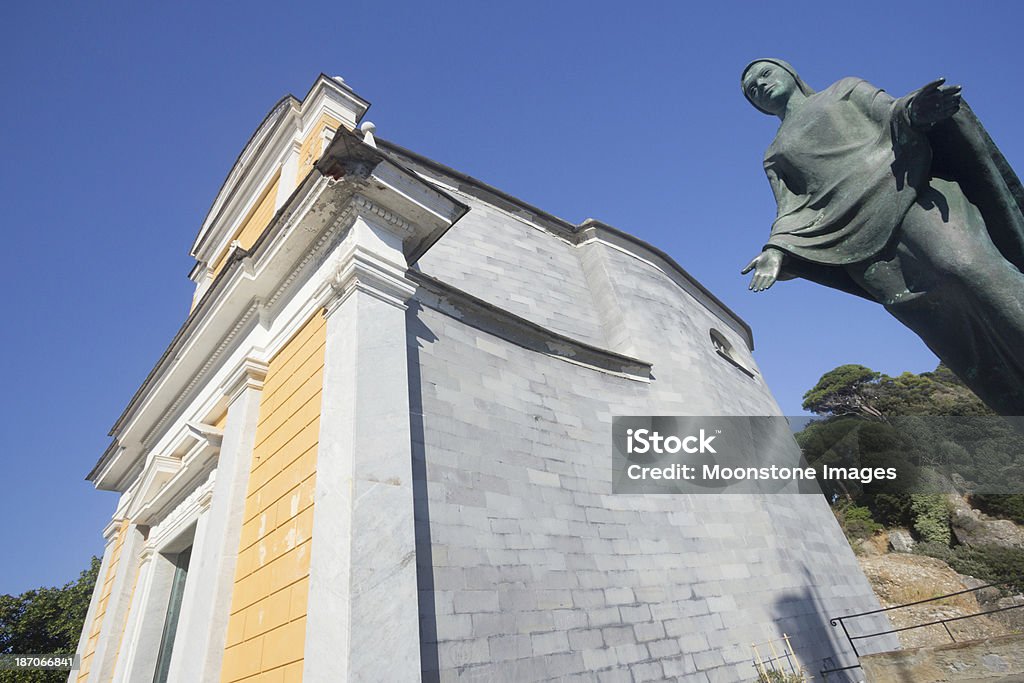 Iglesia de San Giorgio en Portofino, Italia - Foto de stock de Aire libre libre de derechos