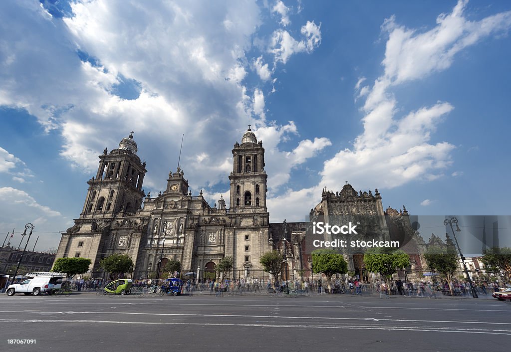 Cattedrale Metropolitana di Città del Messico, Messico - Foto stock royalty-free di A forma di croce
