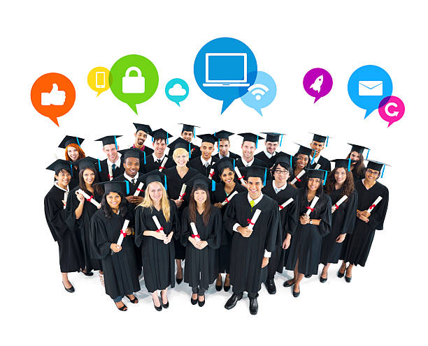istock The Social Networking of Graduating Students 187067537