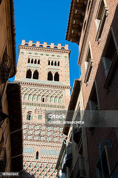Tower Of San Martin Stock Photo - Download Image Now - Aragon, Architecture, Color Image