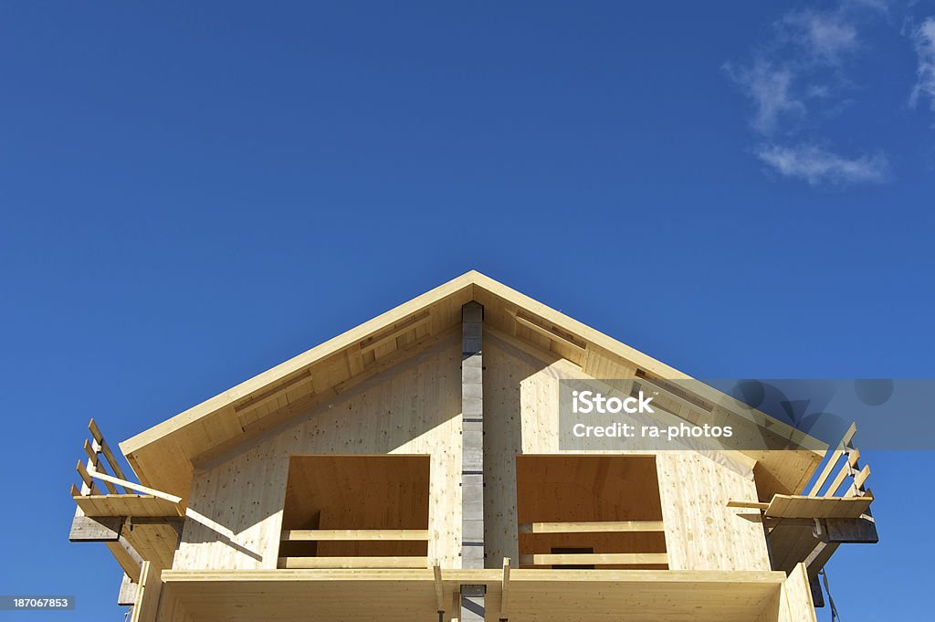 Haus-Konstruktion - Lizenzfrei Architektonisches Detail Stock-Foto