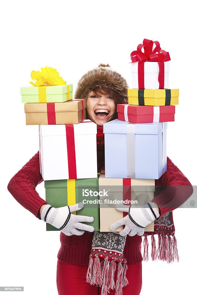 Presentes de Natal - Foto de stock de 20 Anos royalty-free