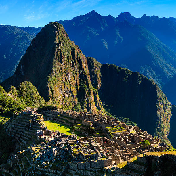 istock Panoramic view of Machu Picchu 187069025