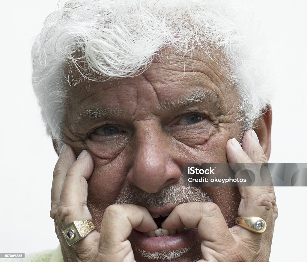 Retrato de homem - Royalty-free 70 anos Foto de stock