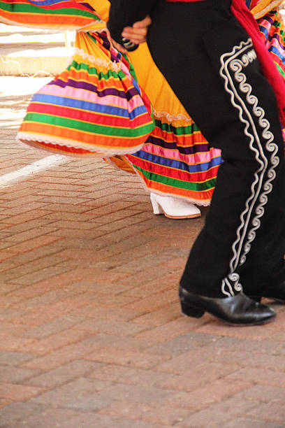 istock Mexican Man Woman Dance 187069743