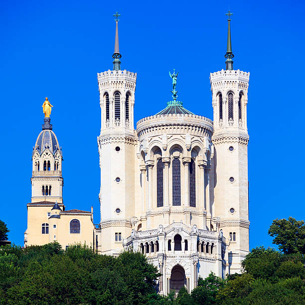 istock famous Basilica of Notre Dame de Fourviere 187070967